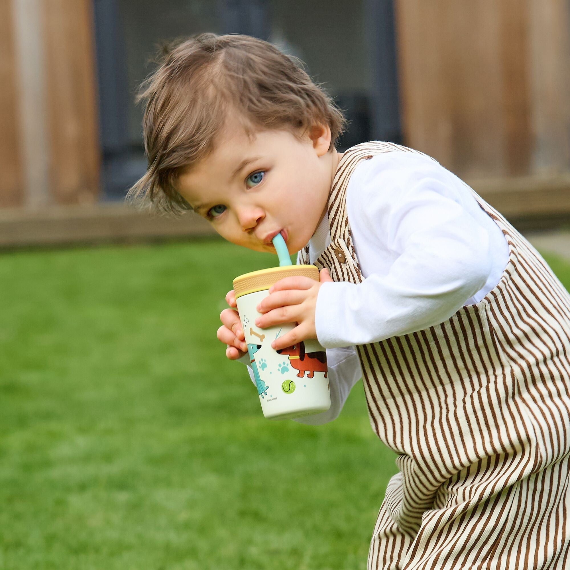 Thirsty Kids Flexstraw Stainless Steel Cup | Dogs