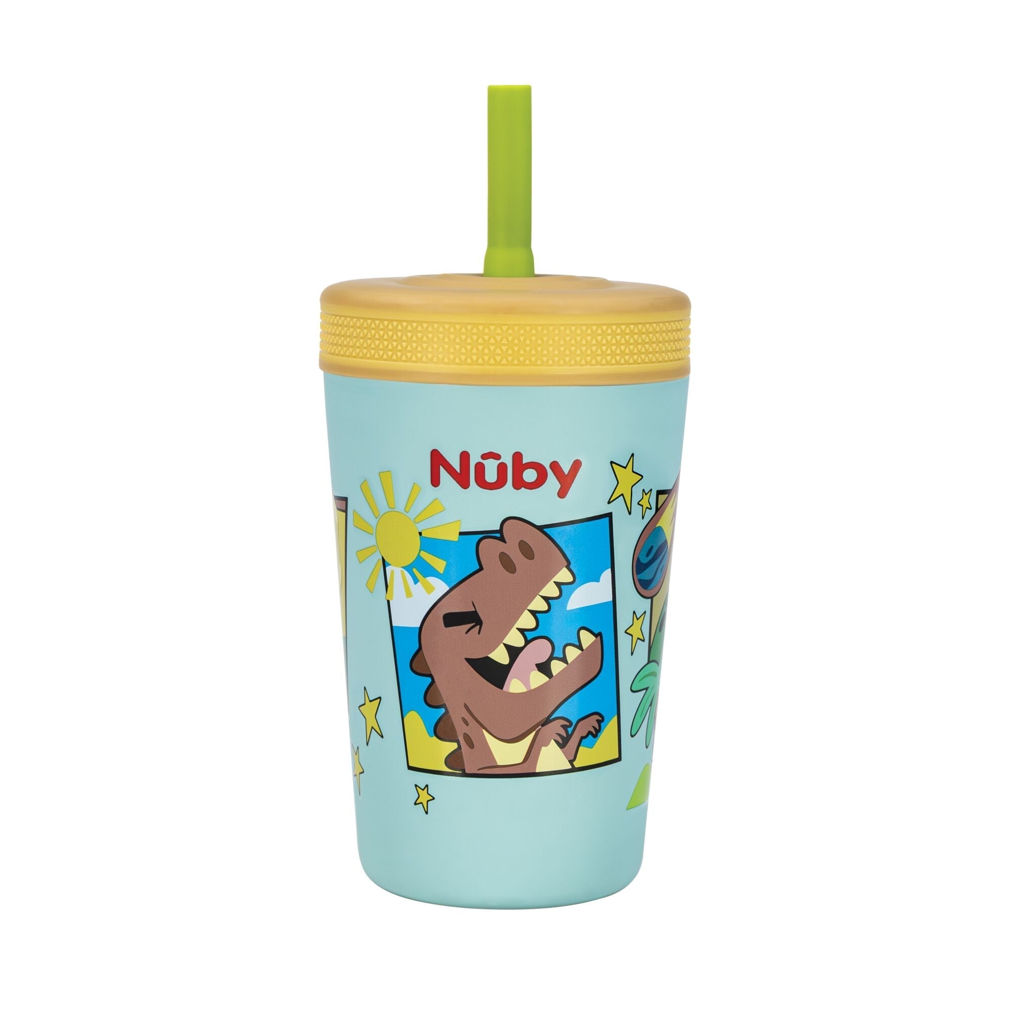 Thirsty Kids Flexstraw Stainless Steel Cup | Dinosaurs